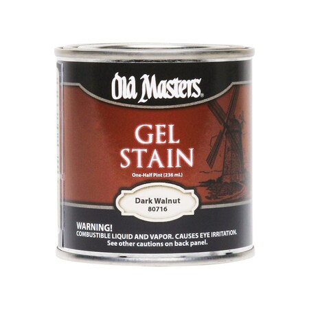 Old Masters Gel Stain Drk Wlnt .5Pt 80716